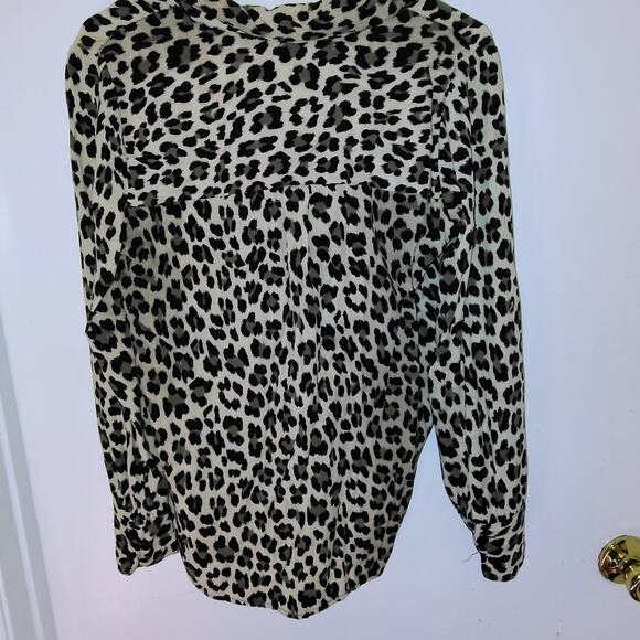 🐆 Alex & Jordan Leopard Style Blouse - Picture 2 of 5